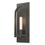 Hubbardton Forge 2023 Dark Smoke Dark Smoke Frosted Glass (FD) Triomphe 1-Light Sconce