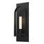 Hubbardton Forge 2023 Black Black Frosted Glass (FD) Triomphe 1-Light Sconce