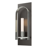 Hubbardton Forge 2023 Oil Rubbed Bronze Sterling Frosted Glass (FD) Triomphe 1-Light Sconce