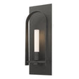 Hubbardton Forge 2023 Natural Iron Natural Iron Frosted Glass (FD) Triomphe 1-Light Sconce