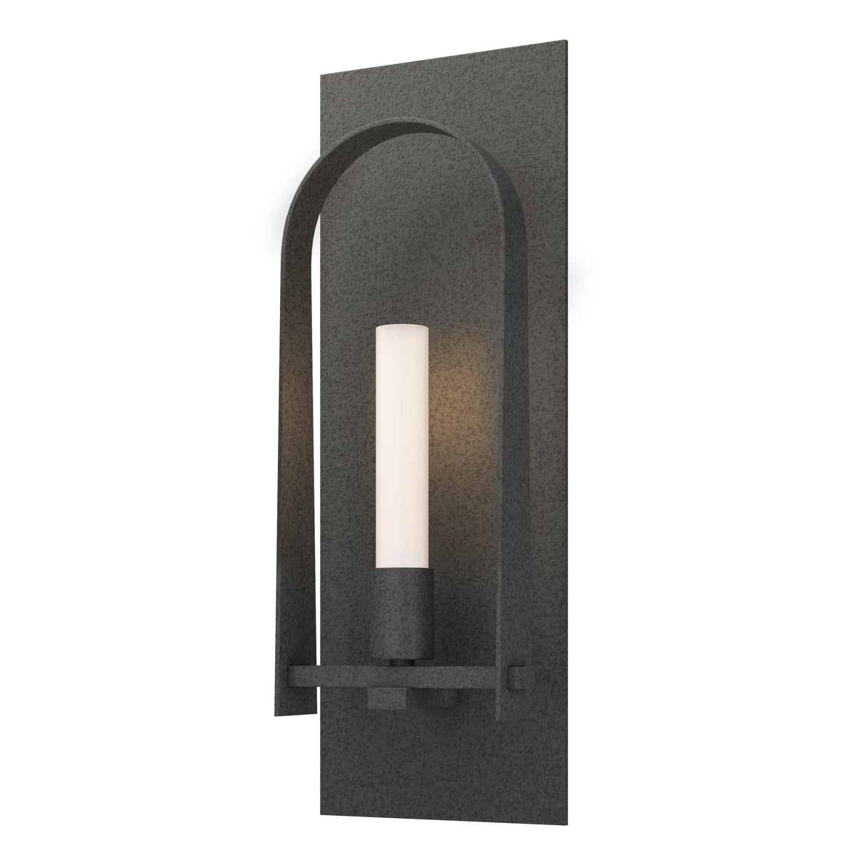 Hubbardton Forge 2023 Natural Iron Natural Iron Frosted Glass (FD) Triomphe 1-Light Sconce