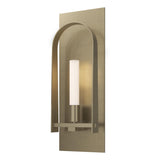 Hubbardton Forge 2023 Soft Gold Soft Gold Frosted Glass (FD) Triomphe 1-Light Sconce