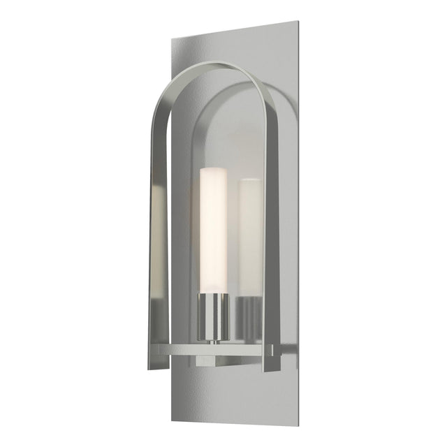 Hubbardton Forge 2023 Sterling Sterling Frosted Glass (FD) Triomphe 1-Light Sconce