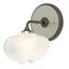 Hubbardton Forge 2022 Oil Rubbed Bronze Sterling Frosted Glass (FD) Ume 1-Light Curved Arm Bath Sconce