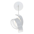 Hubbardton Forge 2023 White Opal Glass (GG) Riza Low Voltage Sconce