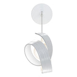 Hubbardton Forge 2023 White Opal Glass (GG) Riza Low Voltage Sconce