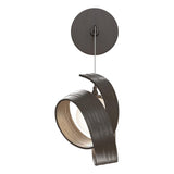 Hubbardton Forge 2023 Bronze Opal Glass (GG) Riza Low Voltage Sconce
