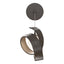 Hubbardton Forge 2023 Bronze Opal Glass (GG) Riza Low Voltage Sconce