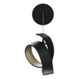 Hubbardton Forge 2023 Black Opal Glass (GG) Riza Low Voltage Sconce