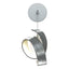 Hubbardton Forge 2023 Vintage Platinum Opal Glass (GG) Riza Low Voltage Sconce