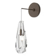 Hubbardton Forge 2023 Bronze Crystal (CR) Luma Low Voltage Sconce