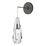 Hubbardton Forge 2023 Dark Smoke Crystal (CR) Luma Low Voltage Sconce