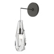Hubbardton Forge 2023 Natural Iron Crystal (CR) Luma Low Voltage Sconce