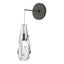 Hubbardton Forge 2023 Natural Iron Crystal (CR) Luma Low Voltage Sconce