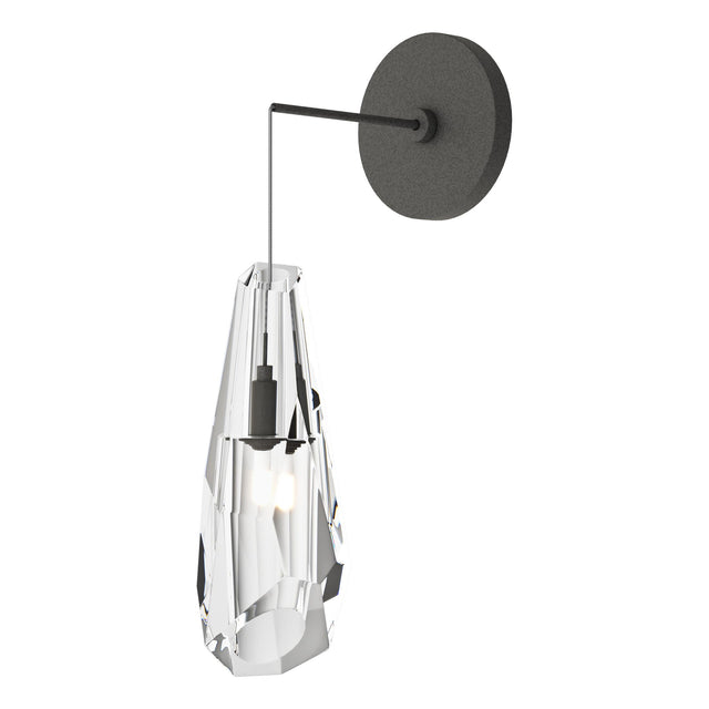 Hubbardton Forge 2023 Natural Iron Crystal (CR) Luma Low Voltage Sconce