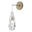 Hubbardton Forge 2023 Soft Gold Crystal (CR) Luma Low Voltage Sconce