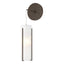 Hubbardton Forge 2023 Bronze Opal Glass (GG) Exos Glass Mini Low Voltage Sconce