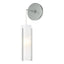 Hubbardton Forge 2023 Vintage Platinum Opal Glass (GG) Exos Glass Mini Low Voltage Sconce