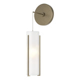 Hubbardton Forge 2023 Soft Gold Opal Glass (GG) Exos Glass Mini Low Voltage Sconce