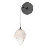 Hubbardton Forge 2023 Ink White Crystal (WP) Chrysalis Small Low Voltage Sconce