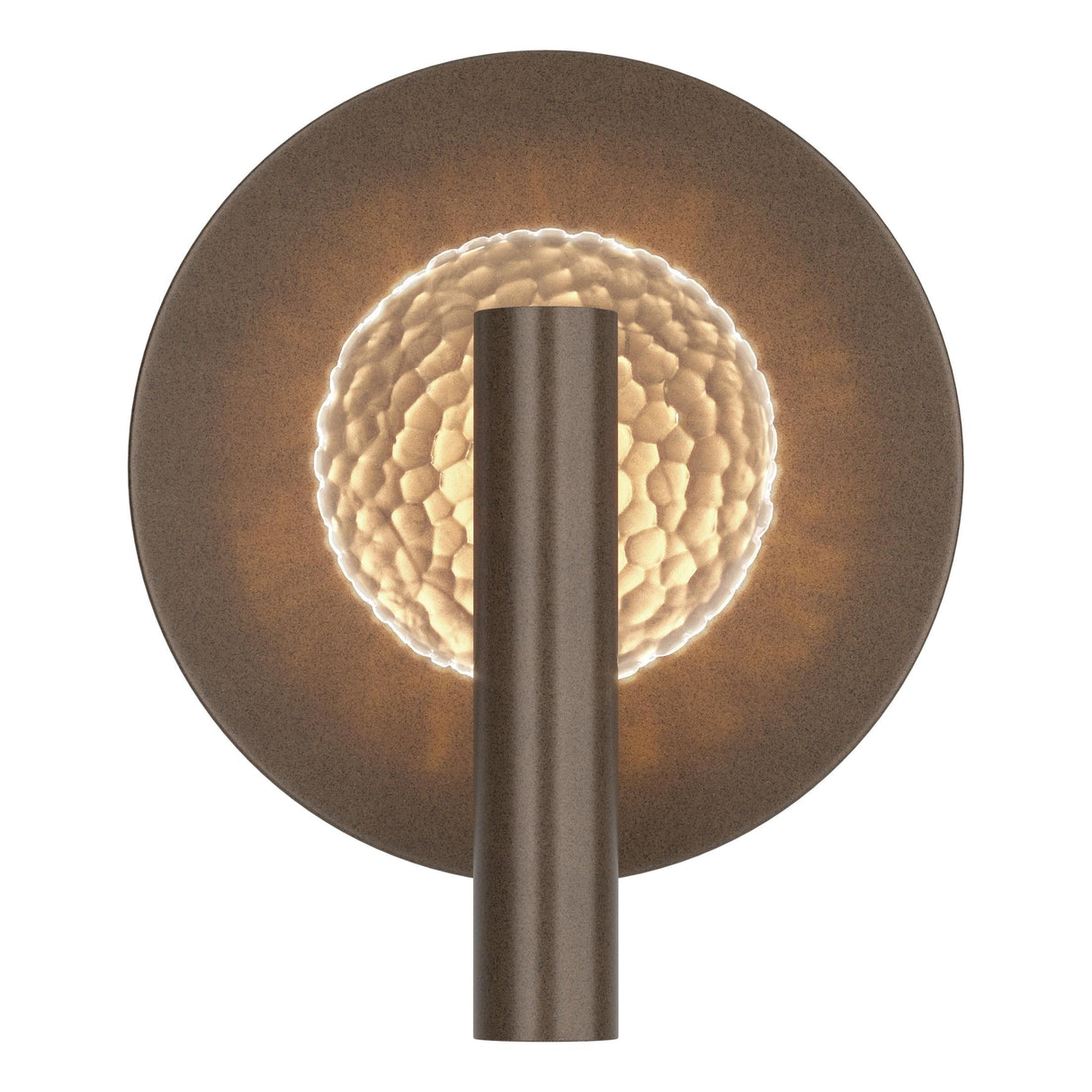 Hubbardton Forge 2017 Bronze Clear Glass (ZM) Solstice Sconce