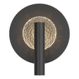 Hubbardton Forge 2017 Black Clear Glass (ZM) Solstice Sconce