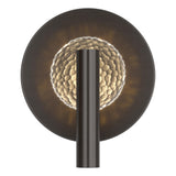 Hubbardton Forge 2017 Oil Rubbed Bronze Clear Glass (ZM) Solstice Sconce