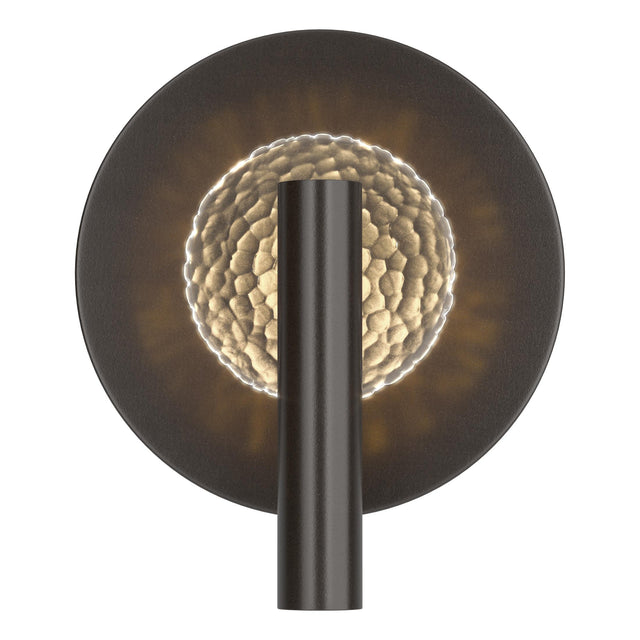 Hubbardton Forge 2017 Oil Rubbed Bronze Clear Glass (ZM) Solstice Sconce
