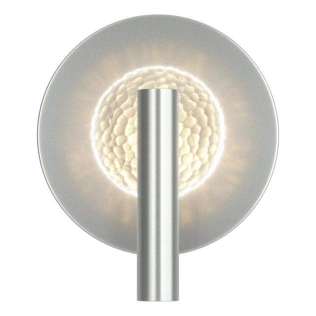 Hubbardton Forge 2017 Vintage Platinum Clear Glass (ZM) Solstice Sconce