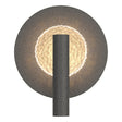 Hubbardton Forge 2017 Natural Iron Clear Glass (ZM) Solstice Sconce