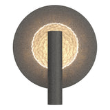 Hubbardton Forge 2017 Natural Iron Clear Glass (ZM) Solstice Sconce