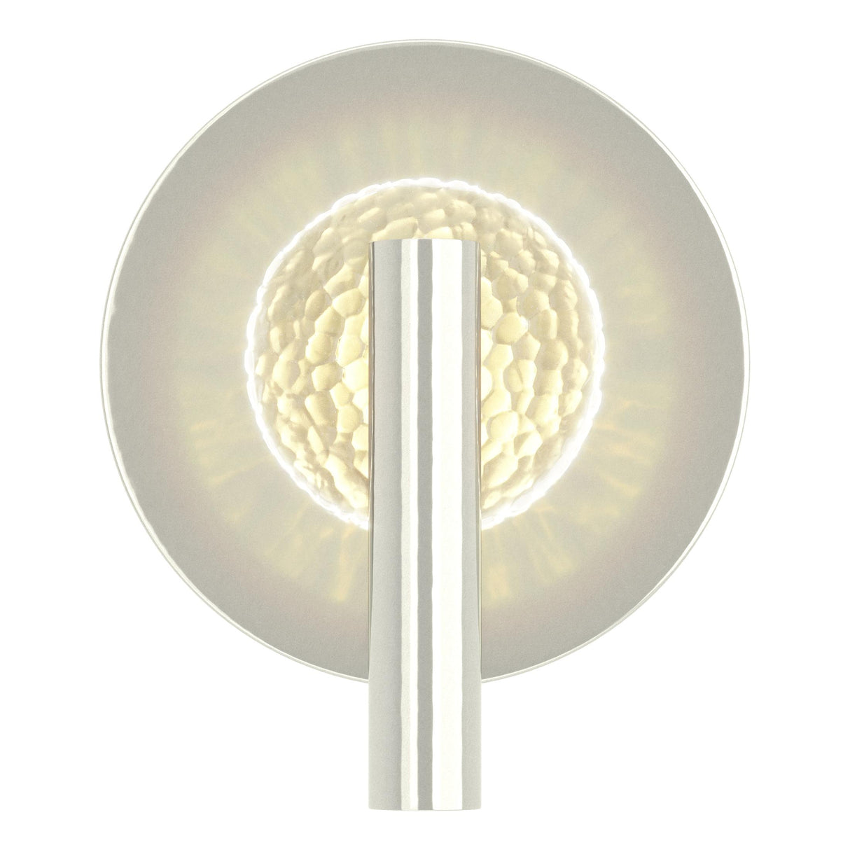 Hubbardton Forge 2017 Sterling Clear Glass (ZM) Solstice Sconce