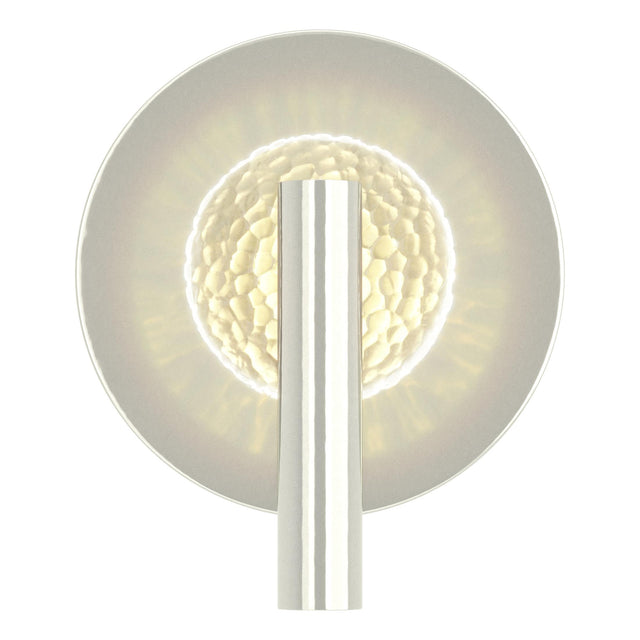 Hubbardton Forge 2017 Sterling Clear Glass (ZM) Solstice Sconce