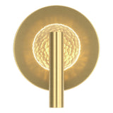 Hubbardton Forge 2017 Modern Brass Clear Glass (ZM) Solstice Sconce