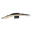 Hubbardton Forge 2023 Black Clear Glass (ZM) Glissade LED Bath Sconce