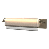 Hubbardton Forge 2023 Soft Gold Seeded Glass with Opal Diffuser (ZS) Draped Glass LED Bath Bar