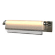 Hubbardton Forge 2023 Sterling Seeded Glass with Opal Diffuser (ZS) Draped Glass LED Bath Bar