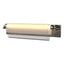 Hubbardton Forge 2023 Sterling Seeded Glass with Opal Diffuser (ZS) Draped Glass LED Bath Bar