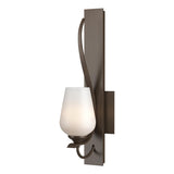 Hubbardton Forge 2013 Bronze Opal Glass (GG) Flora Sconce