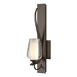 Hubbardton Forge 2013 Bronze Seeded Glass with Opal Diffuser (ZS) Flora Sconce