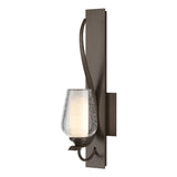 Hubbardton Forge 2013 Bronze Seeded Glass with Opal Diffuser (ZS) Flora Sconce