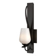 Hubbardton Forge 2013 Oil Rubbed Bronze Opal Glass (GG) Flora Sconce