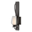 Hubbardton Forge 2013 Oil Rubbed Bronze Seeded Glass with Opal Diffuser (ZS) Flora Sconce