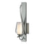 Hubbardton Forge 2013 Vintage Platinum Seeded Glass with Opal Diffuser (ZS) Flora Sconce