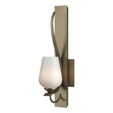 Hubbardton Forge 2013 Soft Gold Opal Glass (GG) Flora Sconce