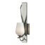 Hubbardton Forge 2013 Sterling Opal Glass (GG) Flora Sconce