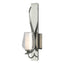 Hubbardton Forge 2013 Sterling Seeded Glass with Opal Diffuser (ZS) Flora Sconce