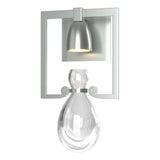 Hubbardton Forge 2018 Vintage Platinum Clear Glass (ZM) Apothecary Sconce