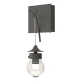 Hubbardton Forge 2018 Natural Iron Clear Glass (ZM) Kiwi Sconce