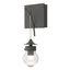 Hubbardton Forge 2018 Natural Iron Clear Glass (ZM) Kiwi Sconce